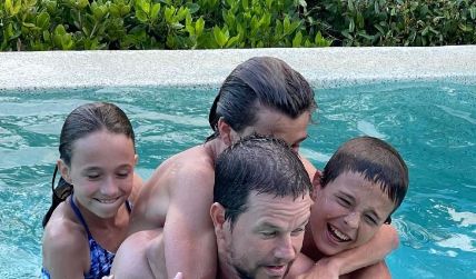 Mark Wahlberg shares four kids with Rhea.